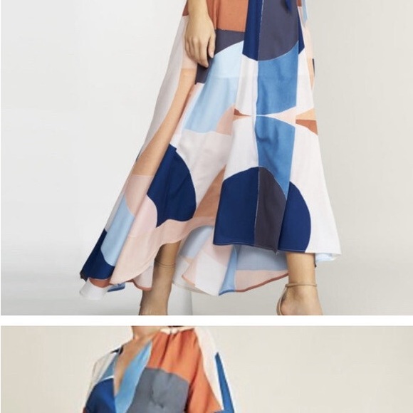 Anthropology Hutch Multicolor Maxi Dress - Picture 5 of 9